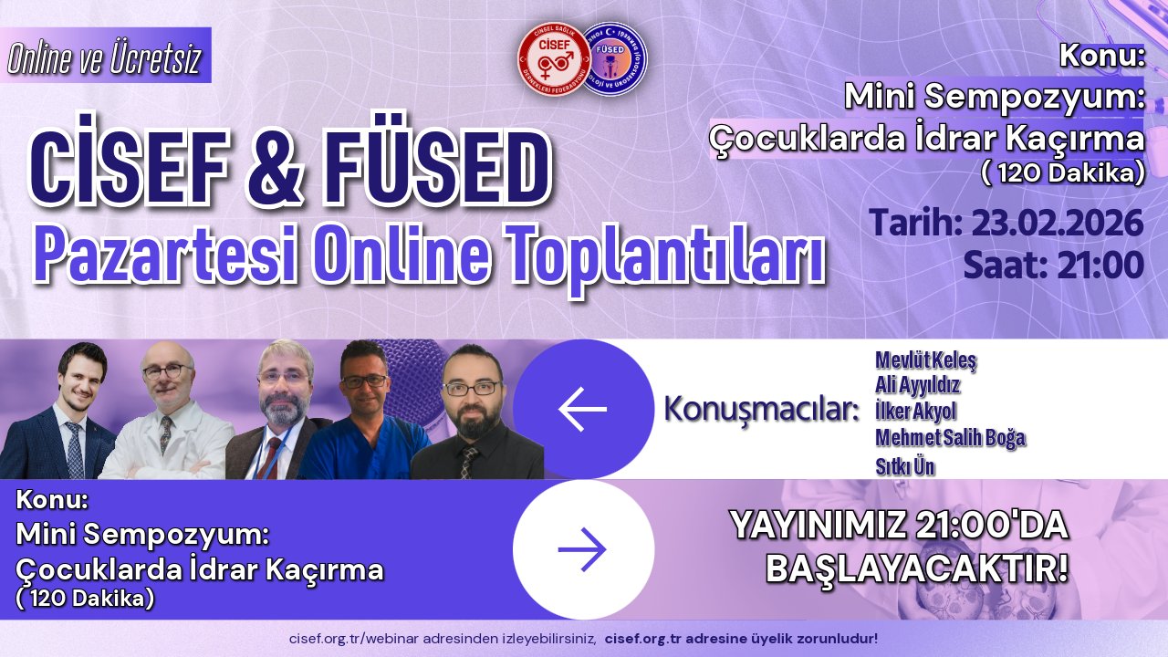Mini Sempozyum: Çocuklarda İdrar Kaçırma