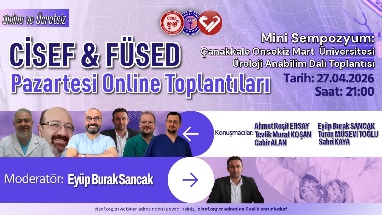 Çanakkale Onsekiz Mart Üniversitesi Üroloji Anabilim Dalı Toplantısı