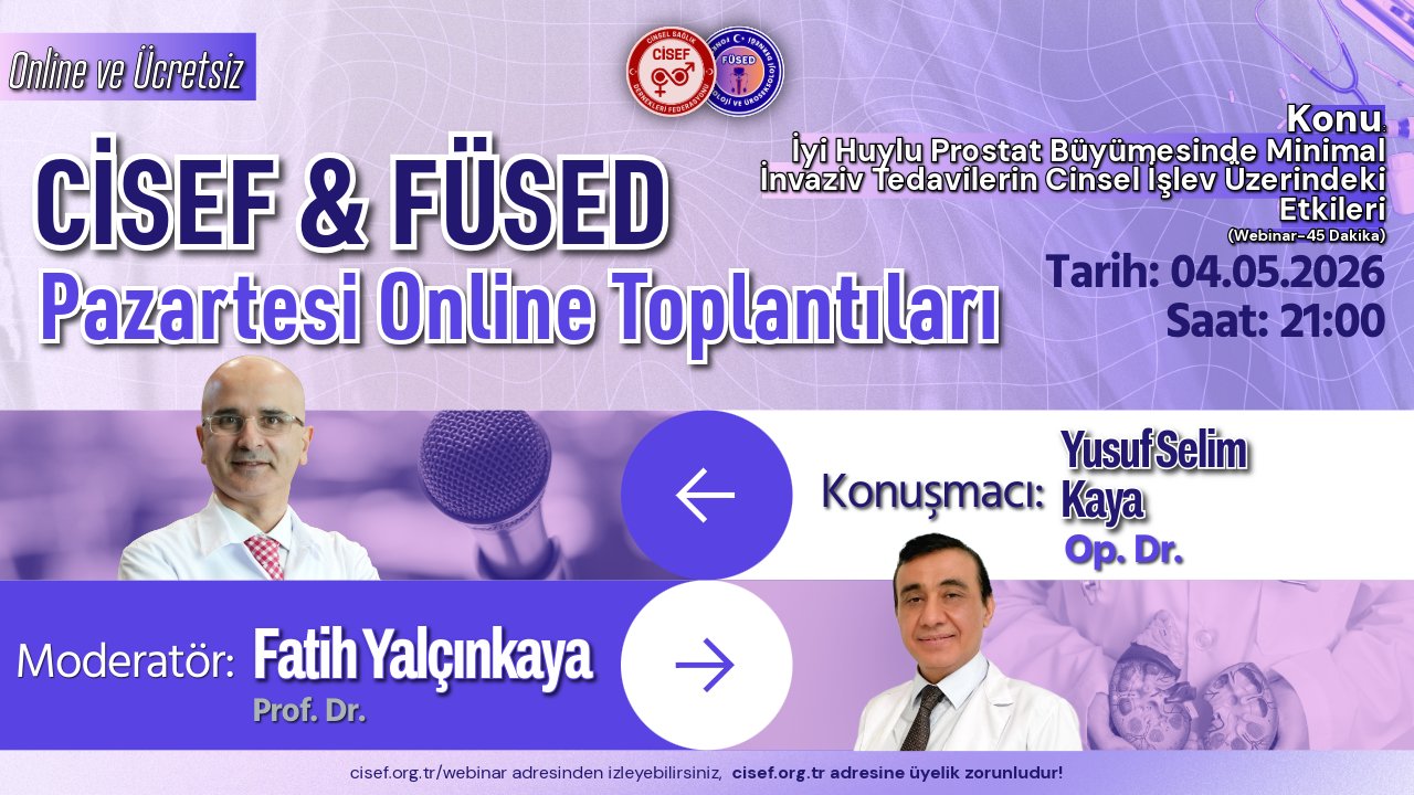 İyi Huylu Prostat Büyümesinde Minimal İnvaziv Tedavilerin Cinsel İşlev Üzerindeki Etkileri