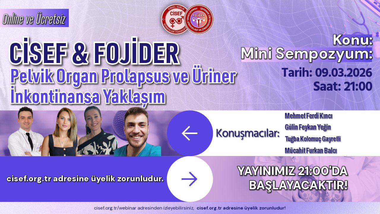 Pelvik Organ Prolapsus ve Üriner İnkontinansa Yaklaşım